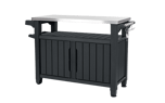 Unity XL Outdoor Kitchen Cart with Storage - Grey